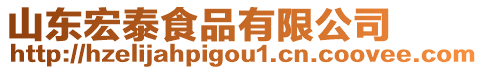 山東宏泰食品有限公司