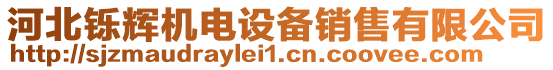 河北鑠輝機(jī)電設(shè)備銷售有限公司