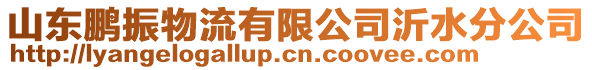 山東鵬振物流有限公司沂水分公司