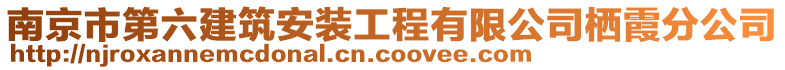 南京市第六建筑安裝工程有限公司棲霞分公司