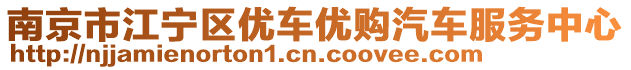 南京市江寧區(qū)優(yōu)車優(yōu)購汽車服務(wù)中心