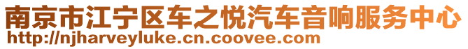 南京市江寧區(qū)車之悅汽車音響服務(wù)中心