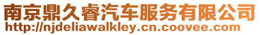 南京鼎久睿汽車服務有限公司