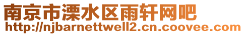 南京市溧水區(qū)雨軒網(wǎng)吧