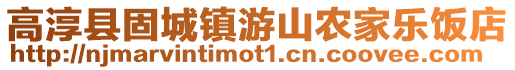 高淳縣固城鎮游山農家樂飯店