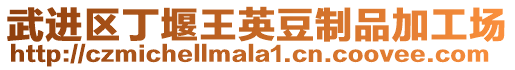 武進區(qū)丁堰王英豆制品加工場
