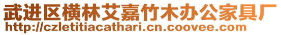 武進(jìn)區(qū)橫林艾嘉竹木辦公家具廠
