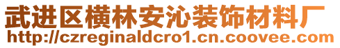 武进区横林安沁装饰材料厂