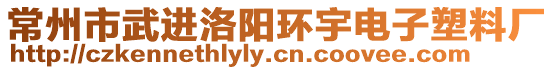 常州市武進(jìn)洛陽環(huán)宇電子塑料廠