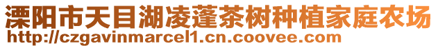 溧陽市天目湖凌蓬茶樹種植家庭農(nóng)場