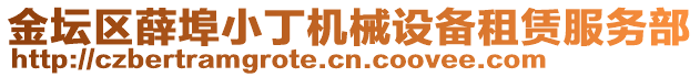 金壇區(qū)薛埠小丁機(jī)械設(shè)備租賃服務(wù)部