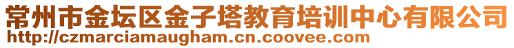 常州市金壇區(qū)金子塔教育培訓(xùn)中心有限公司