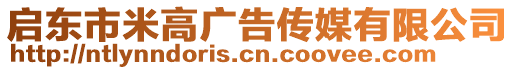 啟東市米高廣告?zhèn)髅接邢薰? style=