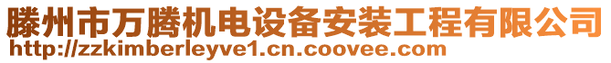 滕州市萬(wàn)騰機(jī)電設(shè)備安裝工程有限公司