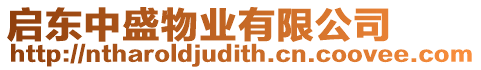 啟東中盛物業(yè)有限公司