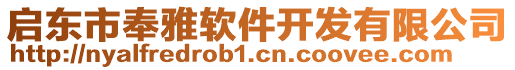 啟東市奉雅軟件開發(fā)有限公司