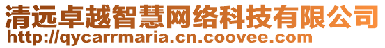清遠卓越智慧網絡科技有限公司