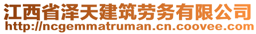 江西省泽天建筑劳务有限公司