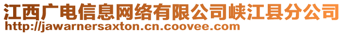 江西廣電信息網(wǎng)絡(luò)有限公司峽江縣分公司