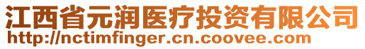 江西省元潤醫(yī)療投資有限公司