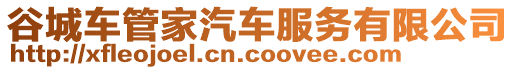 谷城車管家汽車服務(wù)有限公司