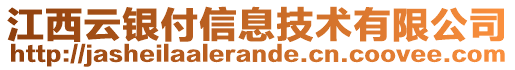 江西云銀付信息技術(shù)有限公司