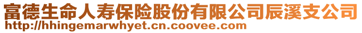 富德生命人壽保險股份有限公司辰溪支公司