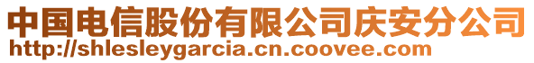 中國電信股份有限公司慶安分公司