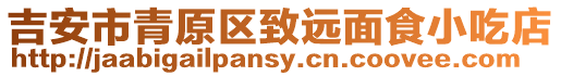 吉安市青原區致遠面食小吃店