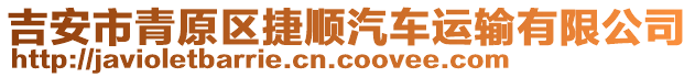 吉安市青原區捷順汽車運輸有限公司