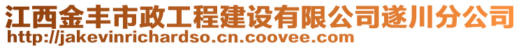 江西金豐市政工程建設(shè)有限公司遂川分公司