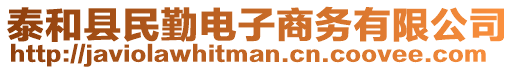 泰和縣民勤電子商務(wù)有限公司