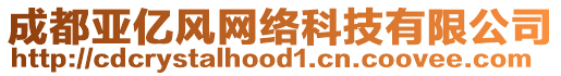 成都亞億風(fēng)網(wǎng)絡(luò)科技有限公司