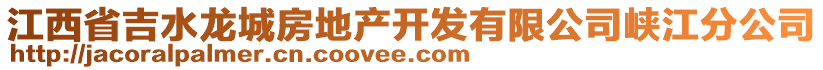 江西省吉水龍城房地產(chǎn)開發(fā)有限公司峽江分公司