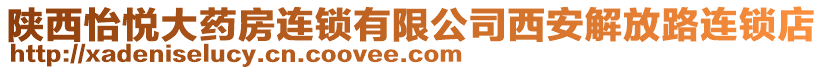 陜西怡悅大藥房連鎖有限公司西安解放路連鎖店