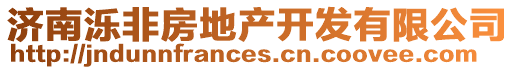 濟(jì)南濼非房地產(chǎn)開(kāi)發(fā)有限公司