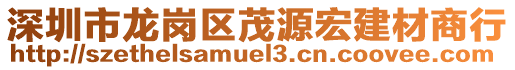 深圳市龍崗區(qū)茂源宏建材商行