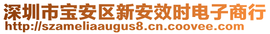 深圳市寶安區(qū)新安效時(shí)電子商行
