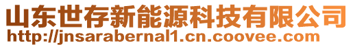 山東世存新能源科技有限公司