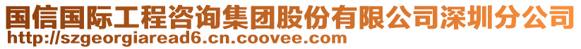 國(guó)信國(guó)際工程咨詢集團(tuán)股份有限公司深圳分公司