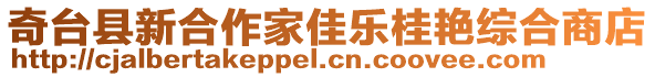 奇臺縣新合作家佳樂桂艷綜合商店