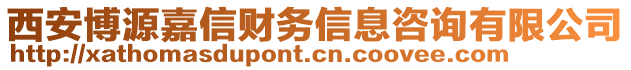 西安博源嘉信財(cái)務(wù)信息咨詢有限公司