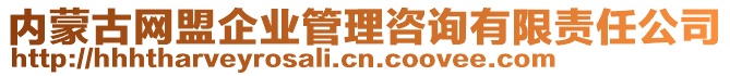 內(nèi)蒙古網(wǎng)盟企業(yè)管理咨詢有限責(zé)任公司