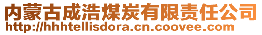 內(nèi)蒙古成浩煤炭有限責(zé)任公司