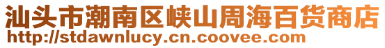 汕頭市潮南區(qū)峽山周海百貨商店