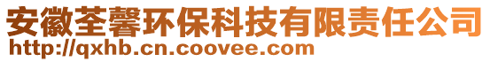 安徽荃馨環(huán)?？萍加邢挢?zé)任公司