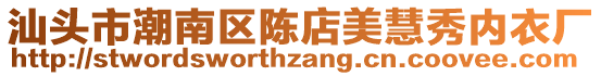 汕頭市潮南區(qū)陳店美慧秀內(nèi)衣廠