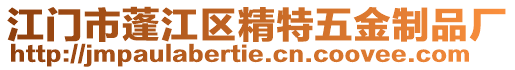 江門市蓬江區(qū)精特五金制品廠