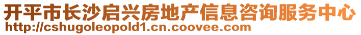 開平市長沙啟興房地產信息咨詢服務中心