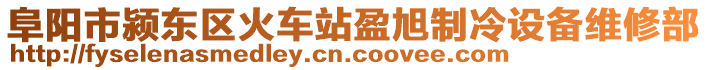 阜阳市颍东区火车站盈旭制冷设备维修部